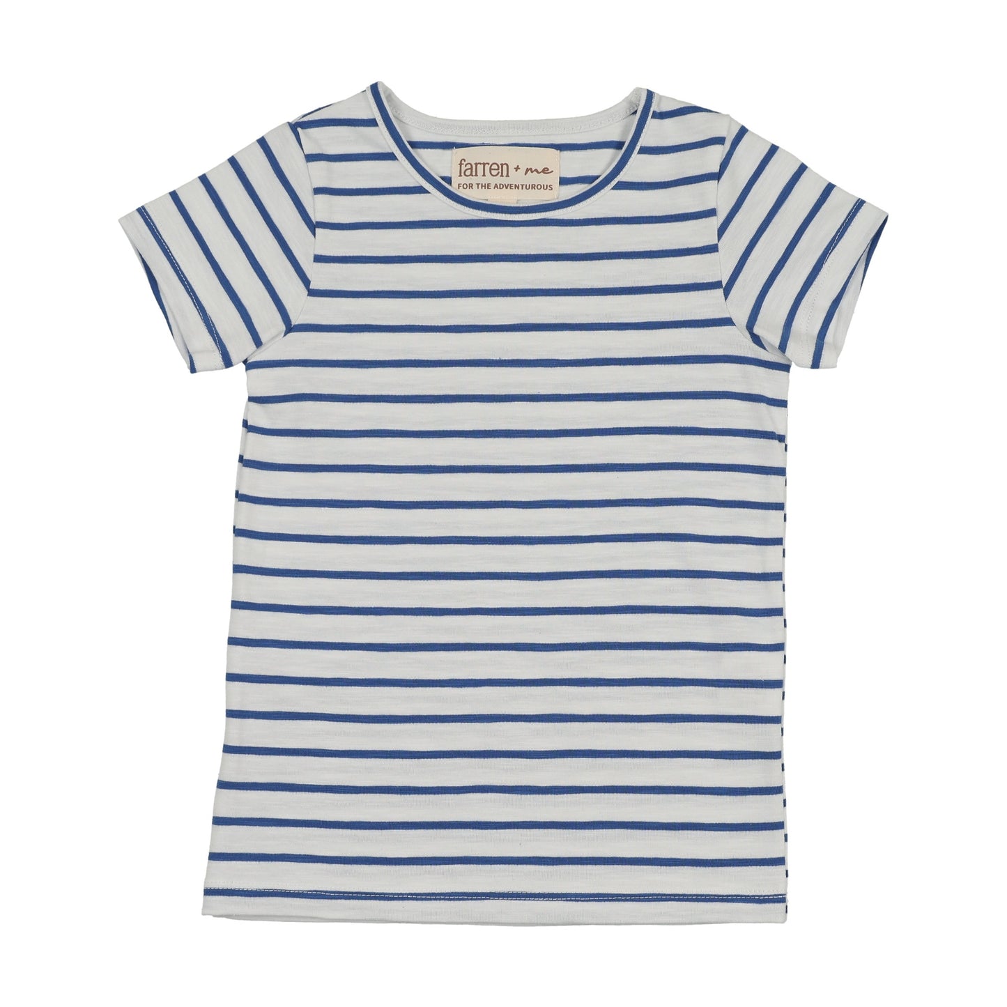 STRIPED SHORT SLEEVE T SHIRT