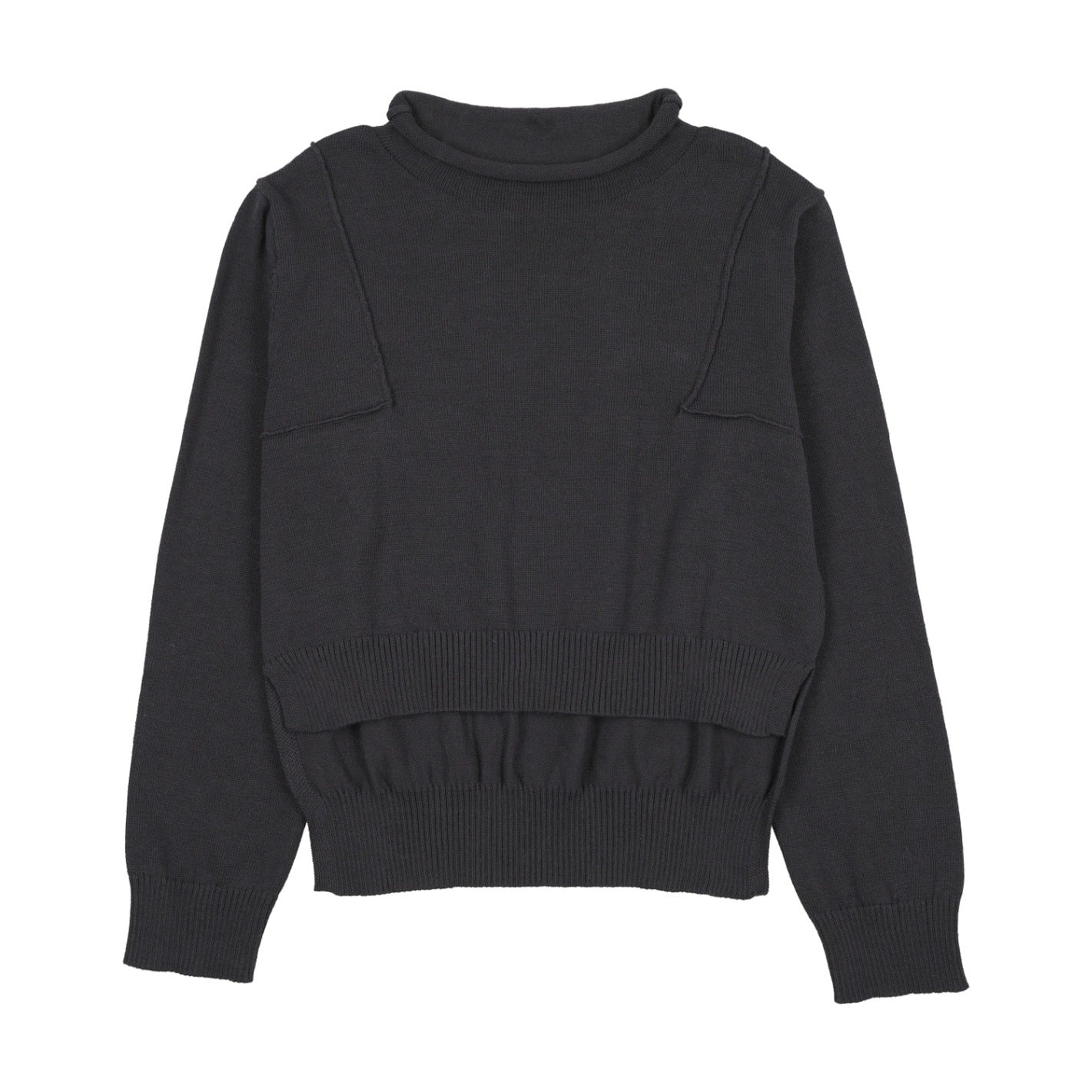 KNIT MOCKNECK - (FAW26-T08)