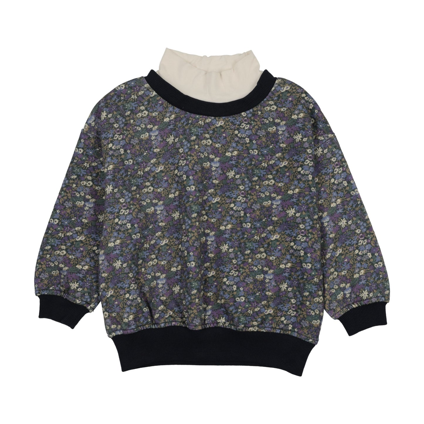 OVERSIZED TURTLENECK SWEATSHIRT - (FAW26-BD5)