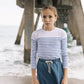 WASH DENIM MAXI SKIRT