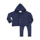 Hooded cardigan set