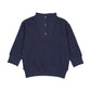 Buttoned neck sweatshirt
