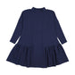 Low waisted mockneck dress
