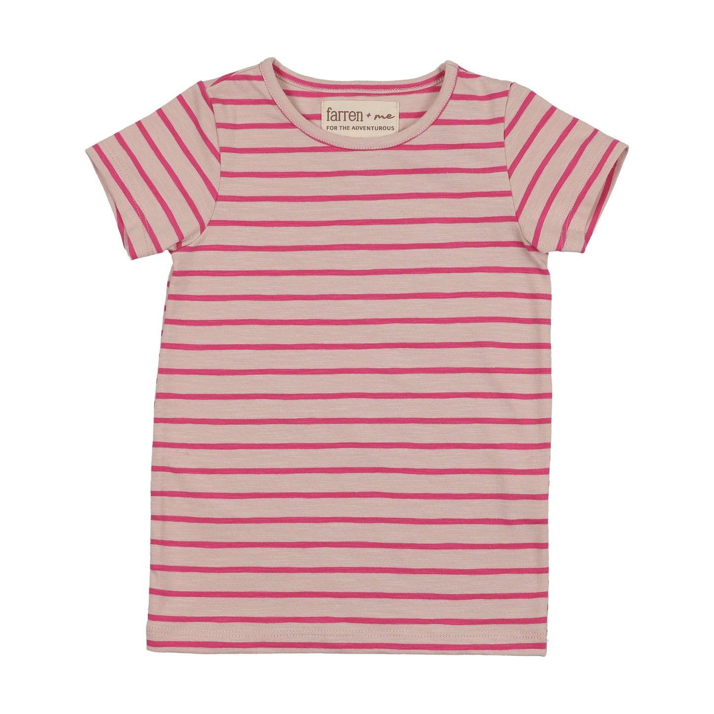 STRIPED SHORT SLEEVE T SHIRT