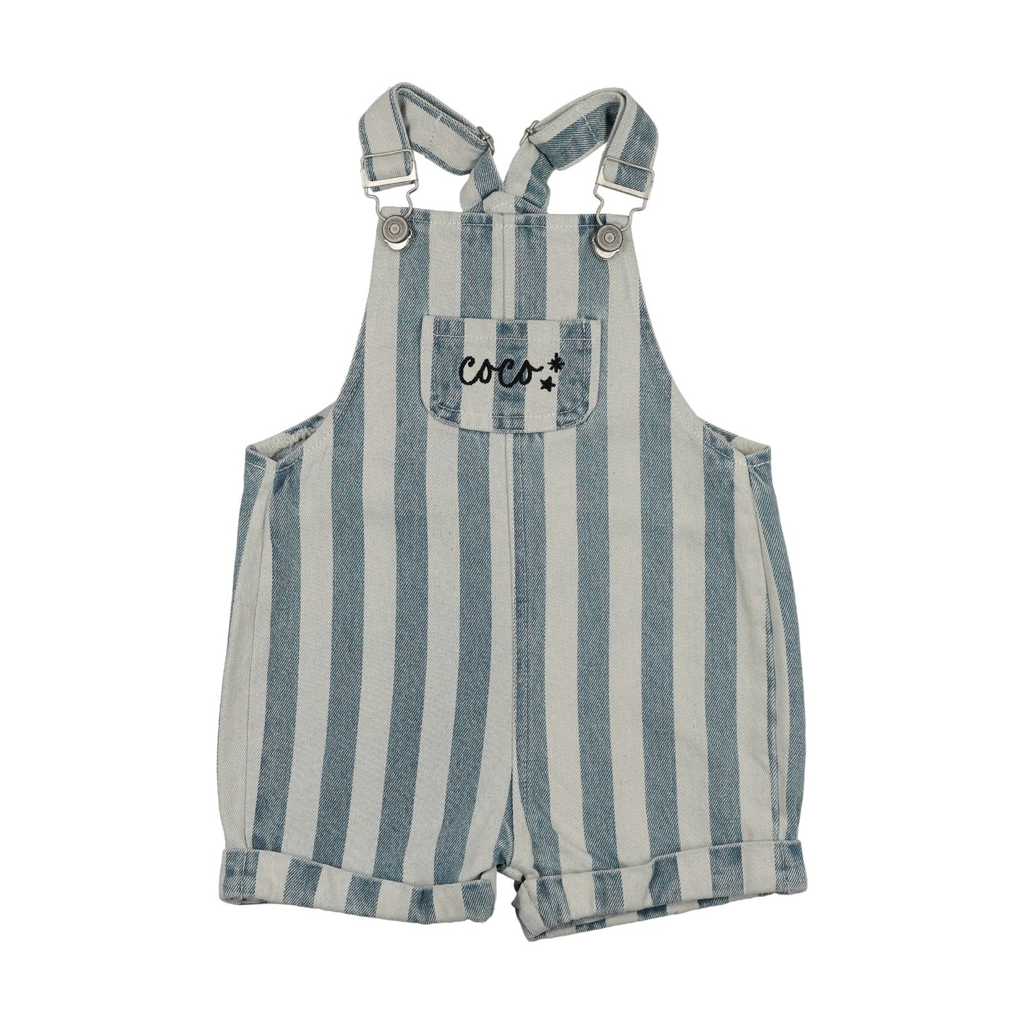 SHORT CUFFED OVERALLS