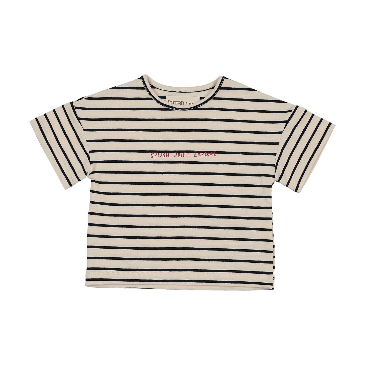 STRIPED BABY T-SHIRT (for bloomer