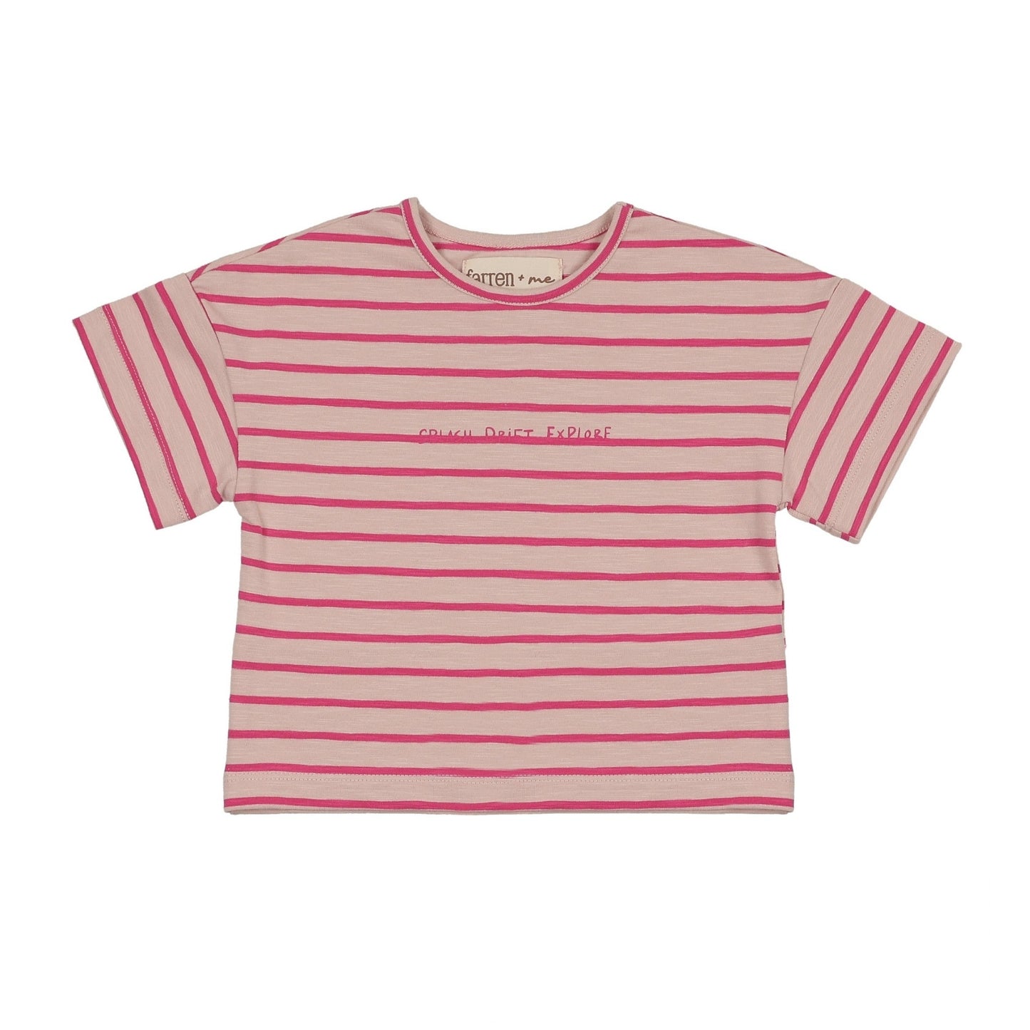 STRIPED BABY T-SHIRT (for bloomer
