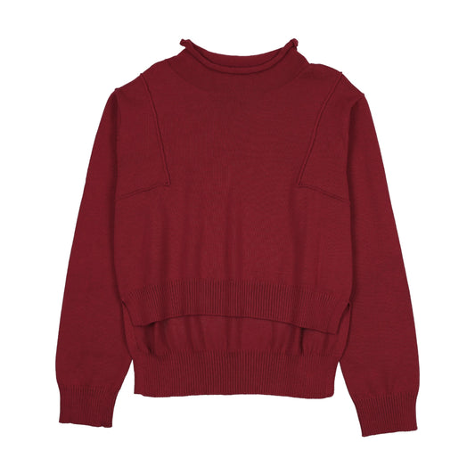KNIT MOCKNECK - (FAW26-T08)