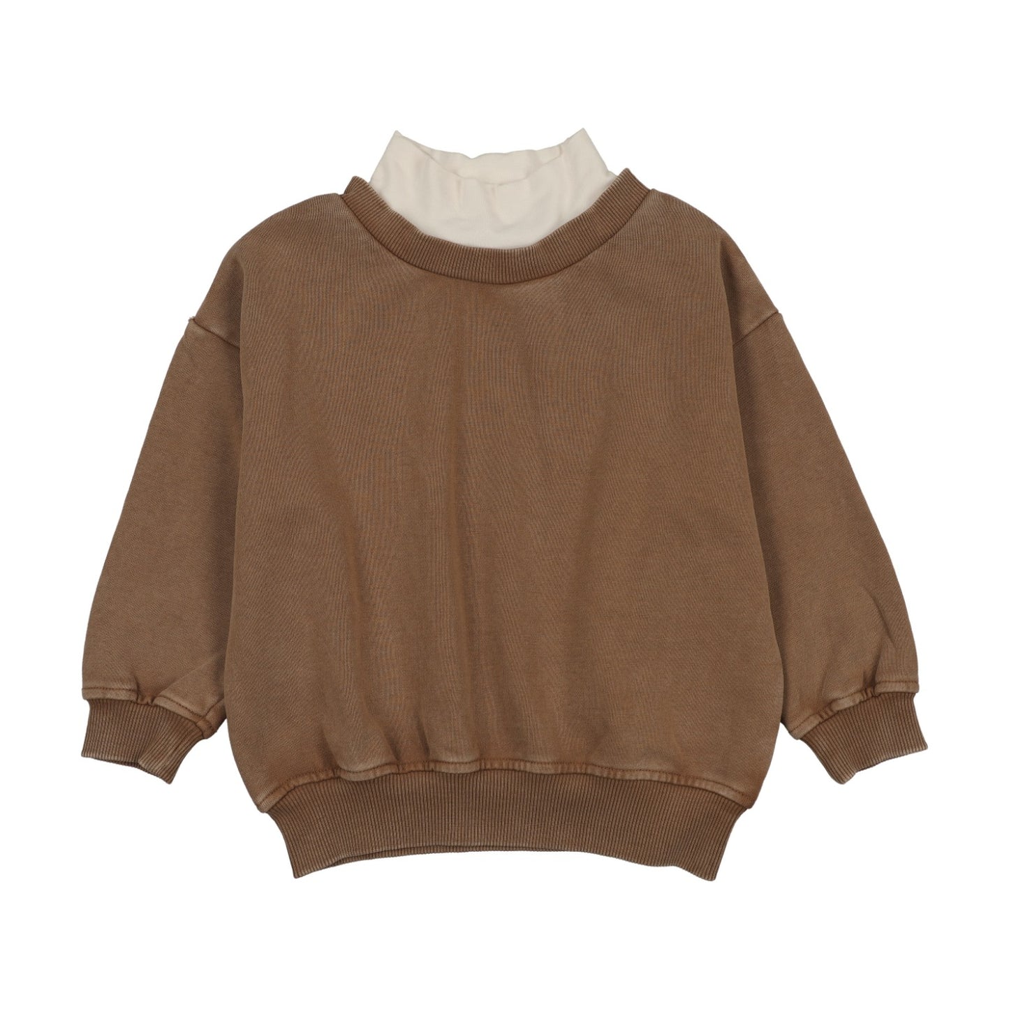 OVERSIZED TURTLENECK SWEATSHIRT - (FAW26-BD5)
